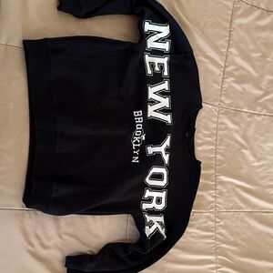 art class Big Girls Black New York Brooklyn Sweatshirt